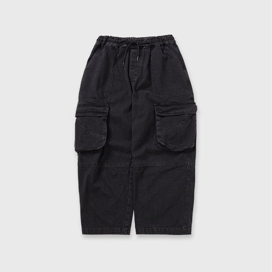 Noforty Project Baggy Cargo Long Pants Hamford Black