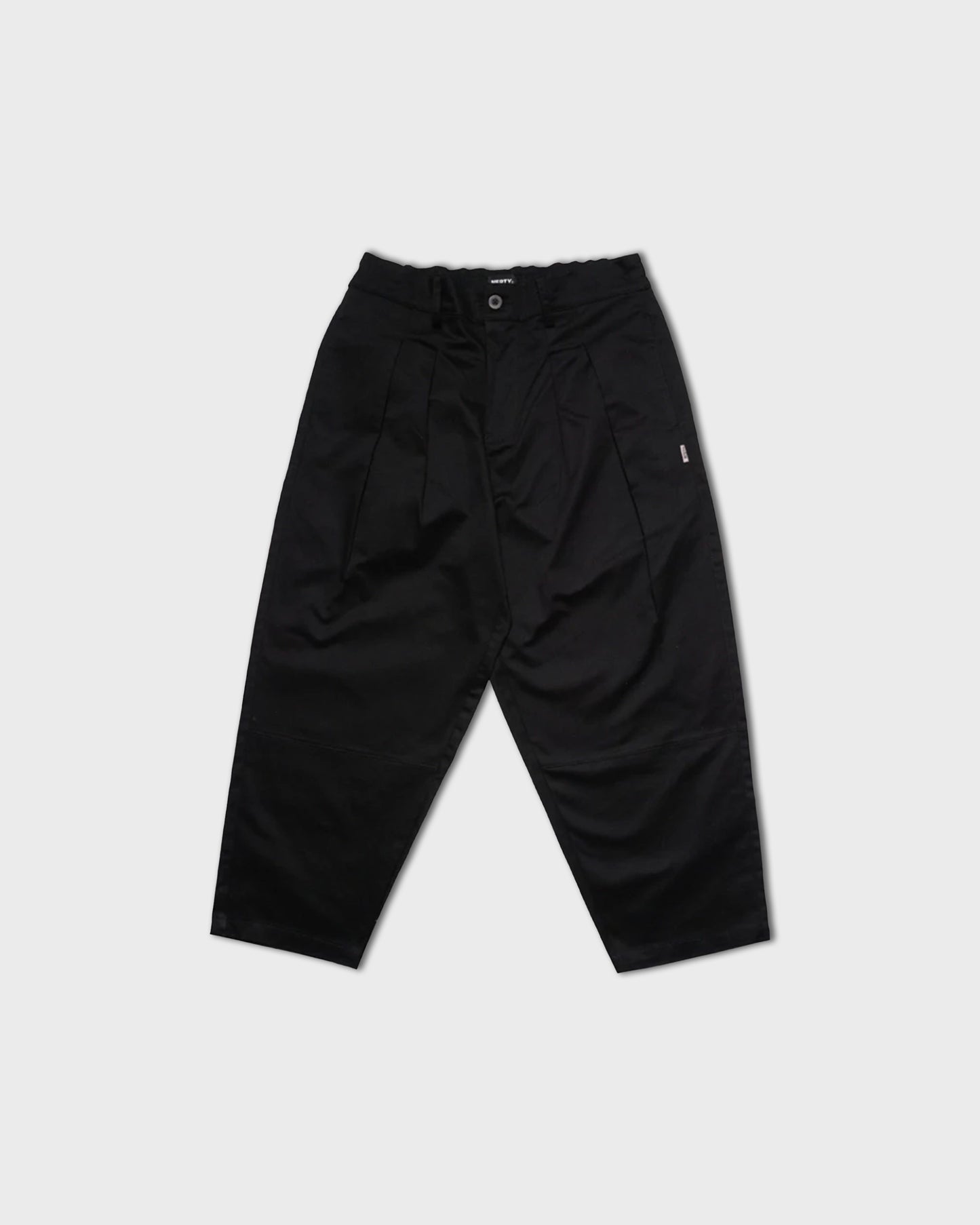 NOFORTY TAPPERED LONG PANTS BLACK