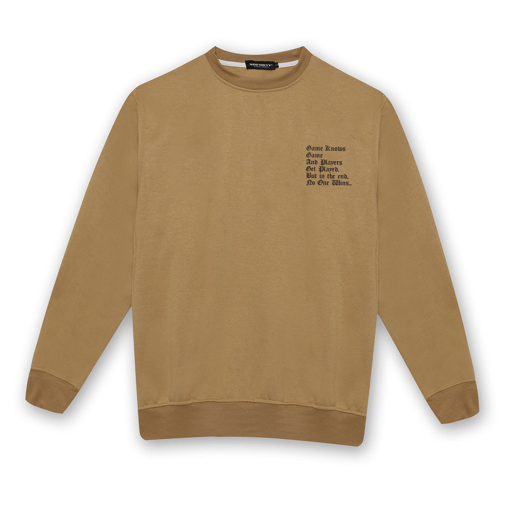 Noforty Sweater Crewneck Goldiest Khaki