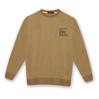 Noforty Sweater Crewneck Goldiest Khaki