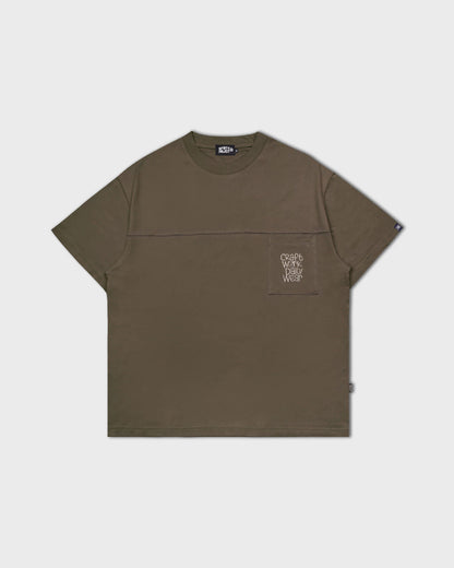 Noforty Oversize Tshirt Army Beams