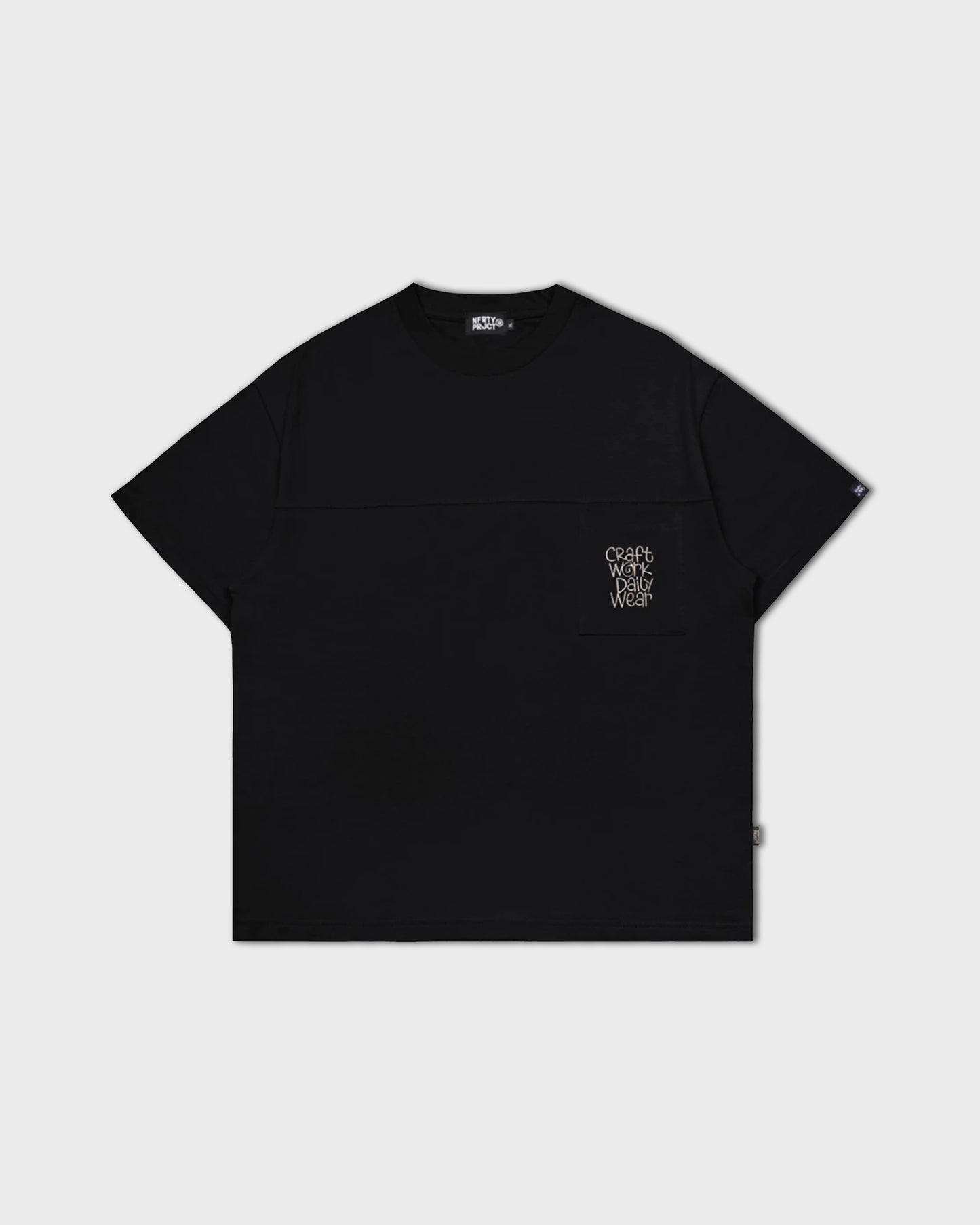 Noforty Oversize Tshirt Black Beams