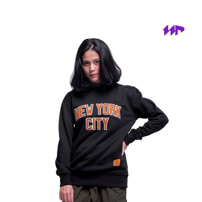 Noforty Project Sweater Crewneck New York Black