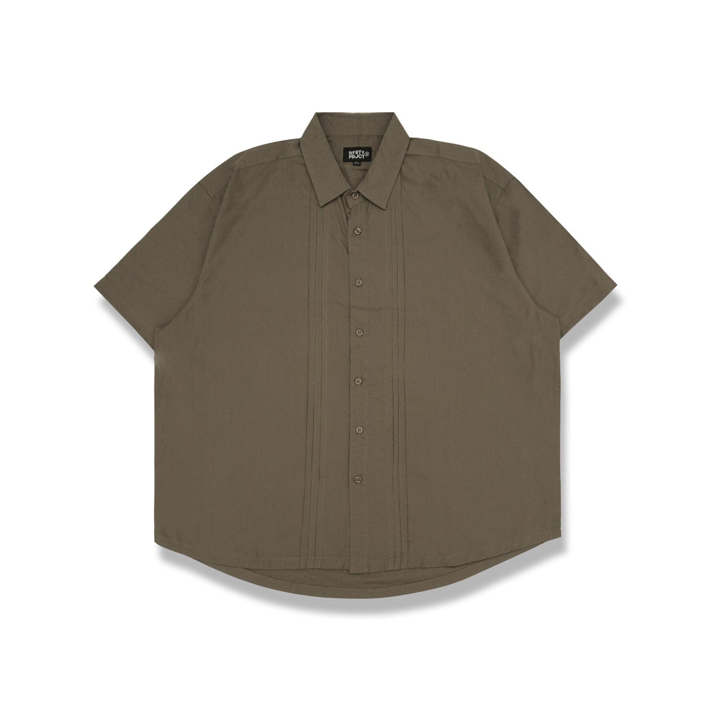 Noforty Project Oversize Short Shirt Radian Olive