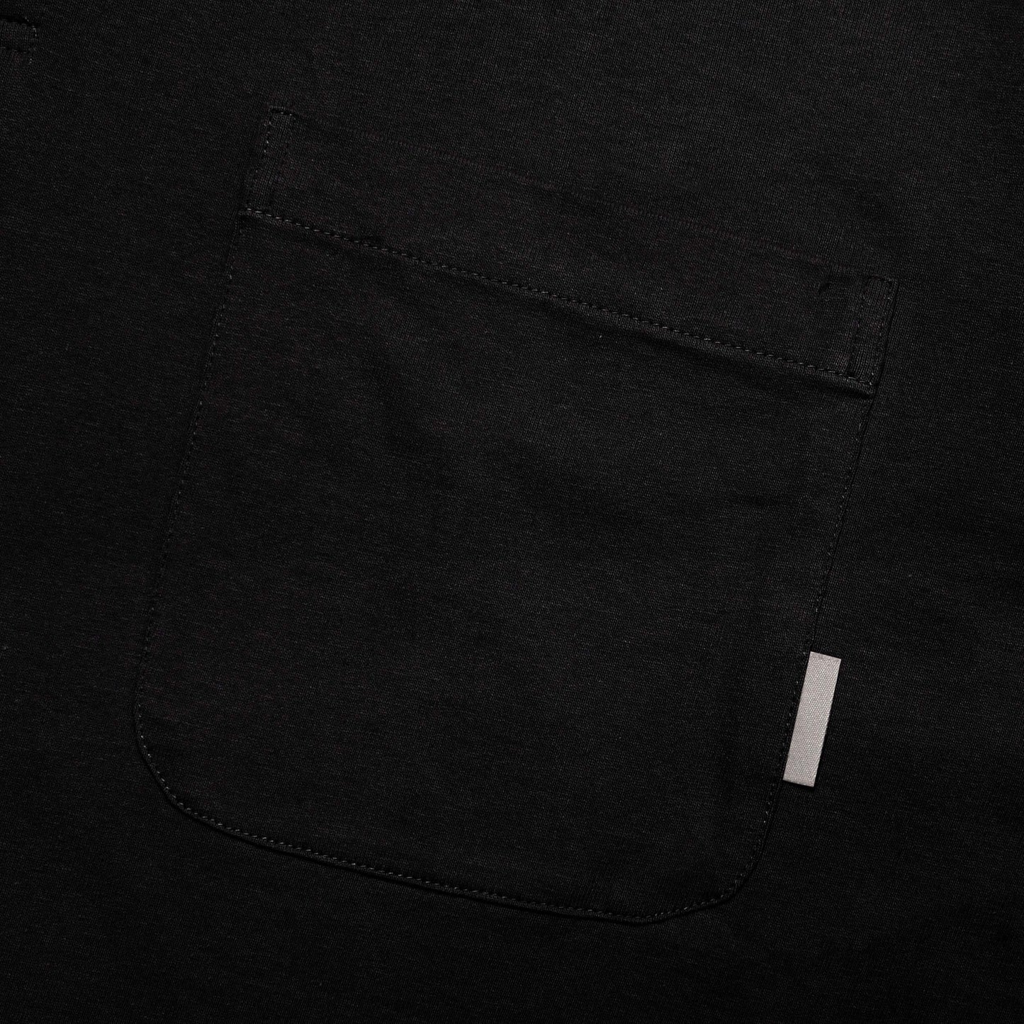 NOFORTY OVERSIZE POLOSHIRT 16s NORI black