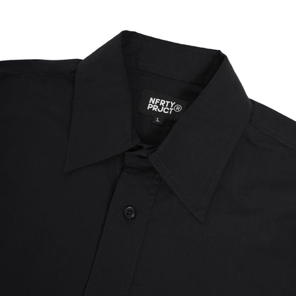 Noforty Project Oversize Short Shirt Kaza Black