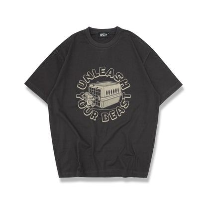 Noforty Project Oversize Tshirt Unleash Dark Grey