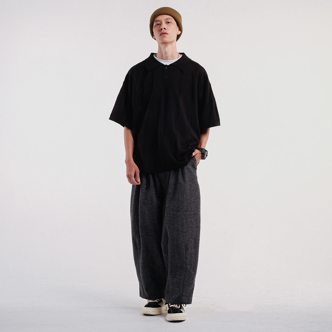 Noforty Project Baloon Long Pants Jiro Grey