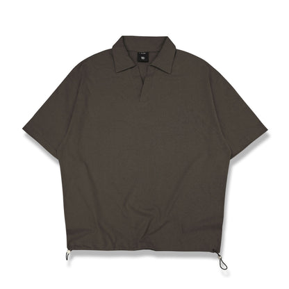 Noforty Project Oversize Poloshirt Luminer Khaki