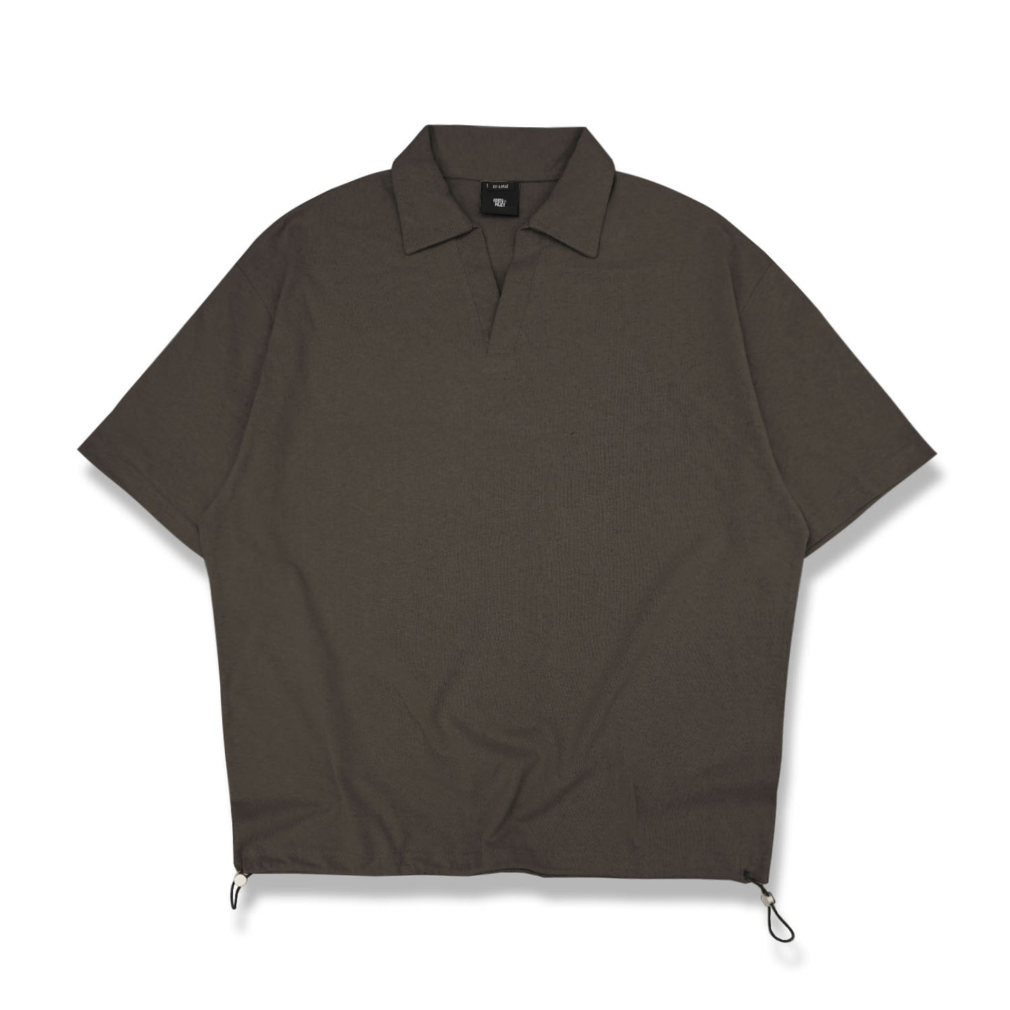 Noforty Project Oversize Poloshirt Luminer Khaki