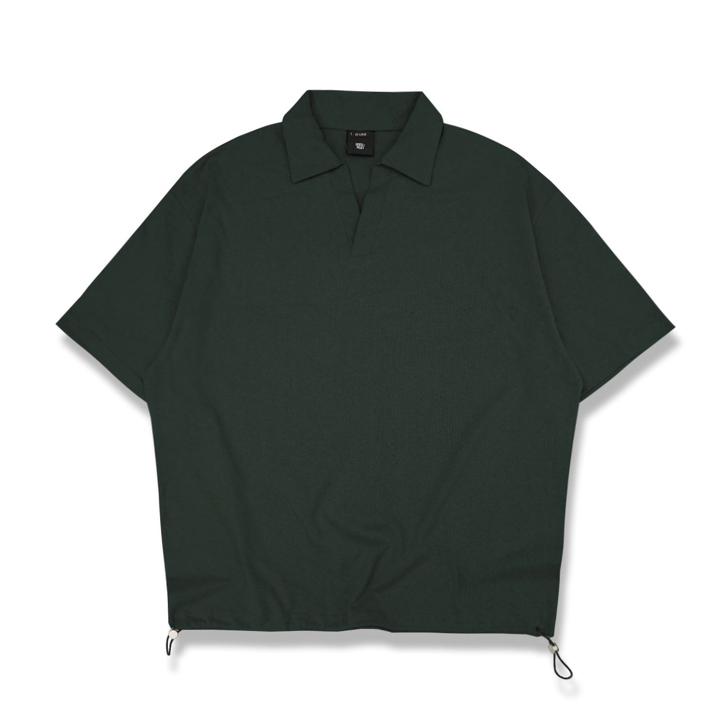 Noforty Project Oversize Poloshirt Luminer Army