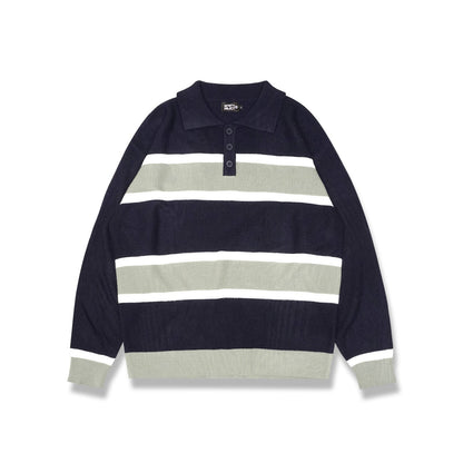 Sweater Rajutan Proyek Noforty Raffel Biru