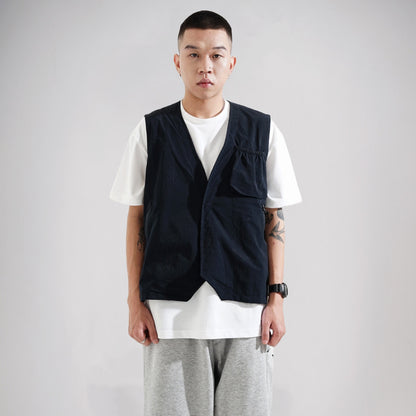 Noforty Project Nylon Vest Humera Navy Blue