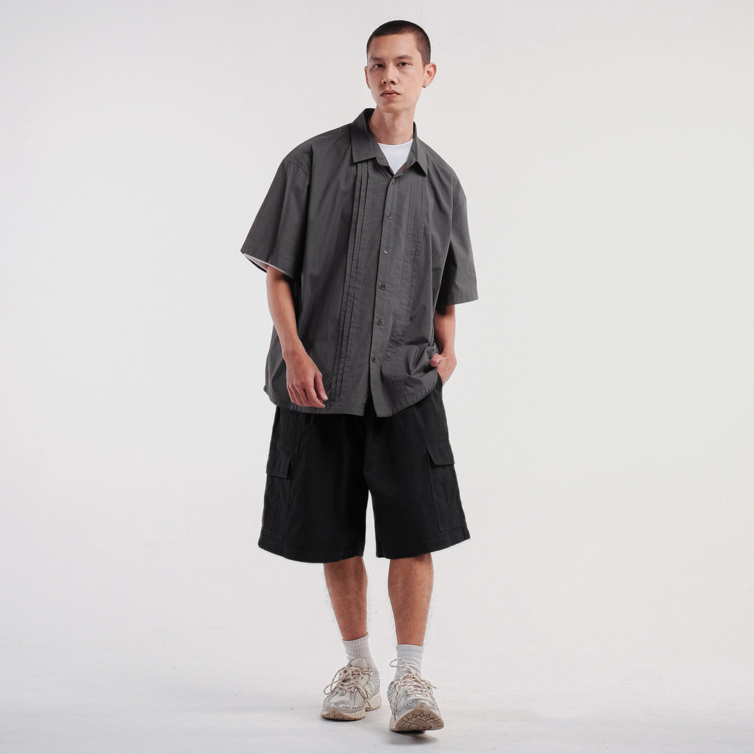 Noforty Project Short Cargo Pants Polend Black