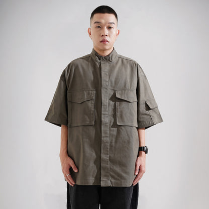 Noforty Project Oversize Short Jacket Juno Dark Grey