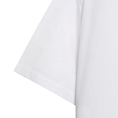 Noforty Project Kemeja Koko Oversize Short Sleeve Eden White