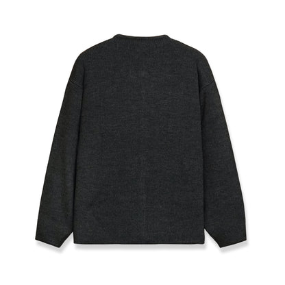 Noforty Project Oversize Jacket Ivory Dark Grey