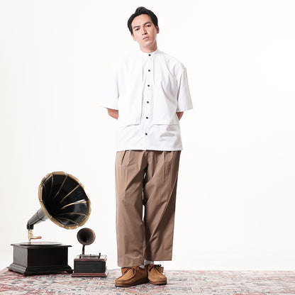 Noforty Project Long Baggy Pants Yuji Cream