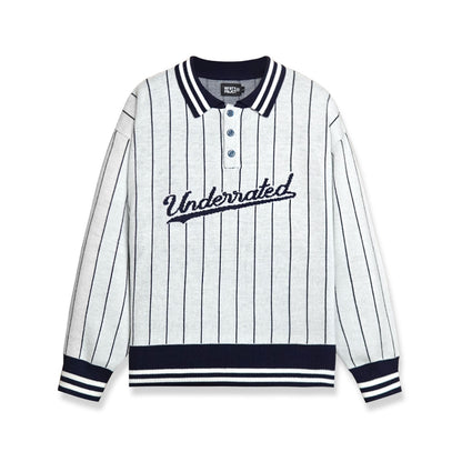 Noforty Project Oversize Sweater Rugby Nismo White