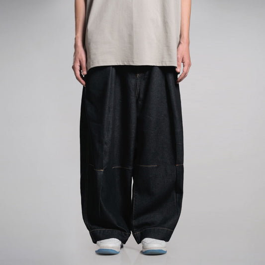 Noforty Project Baggy Ankle Pants Hanami Blue