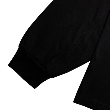 Noforty Amore Oversize Lengan Panjang 16s Katun (Hitam)