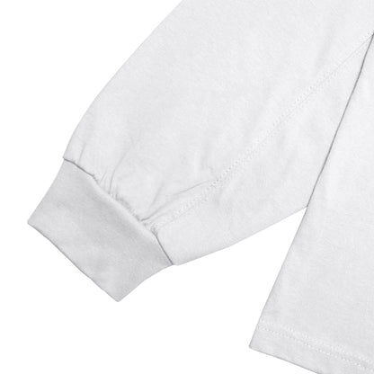 Noforty Amore Oversize Lengan Panjang 16s Katun (Putih)