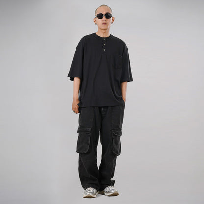 Noforty Project Oversize Poloshirt Waffle Syma