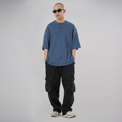 Noforty Project Oversize Poloshirt Waffle Syma