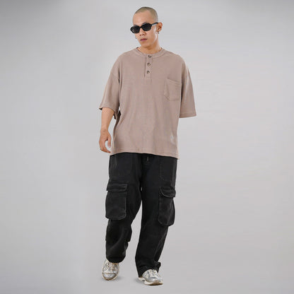 Noforty Project Oversize Poloshirt Waffle Syma