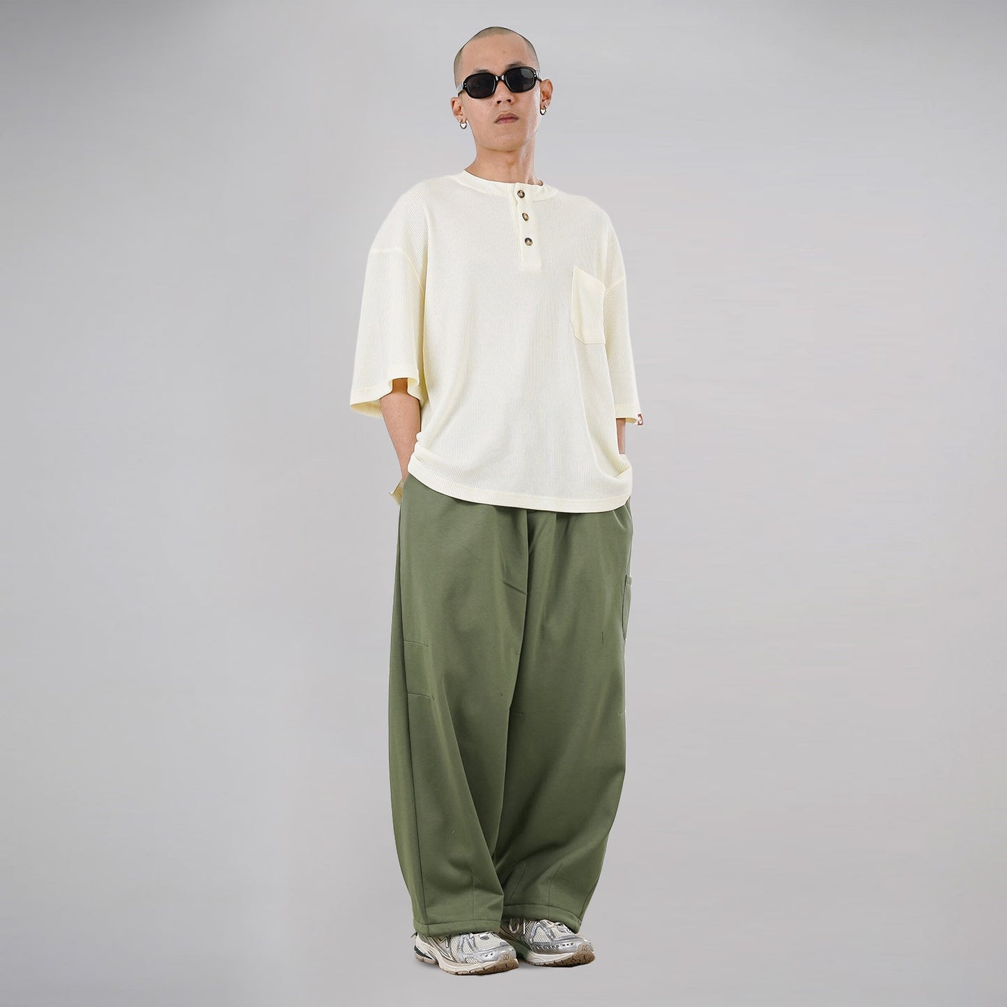 Noforty Project Oversize Poloshirt Waffle Syma