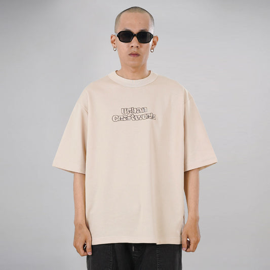 Noforty Project Oversize Short Shirt Triff Cream