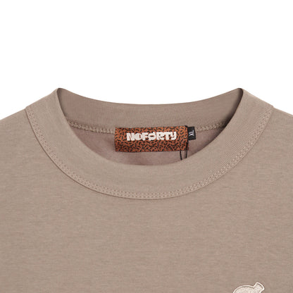 Noforty Project Oversize Tshirt Triff Brown