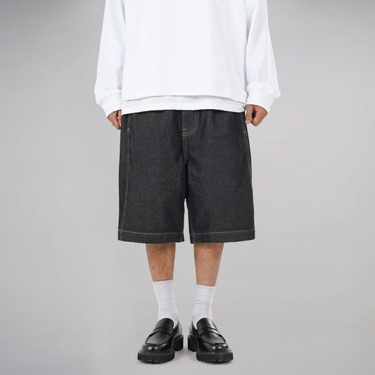 Noforty Project Jort Denim Short Pants Naka Black