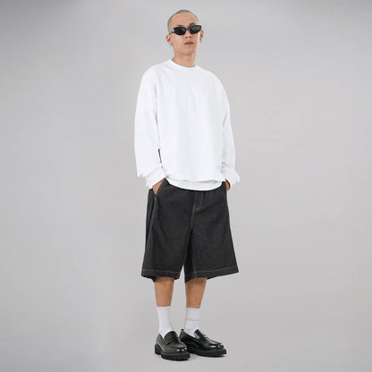 Noforty Project Jort Denim Short Pants Naka Black