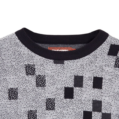 Noforty Project Oversize Knittwear Crewneck Oreo Grey