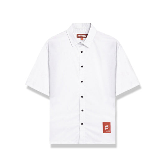 Noforty Project Oversize Boxy Short Shirt Nikola Grey