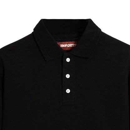 Noforty Project Oversize Short Poloshirt Surca Black