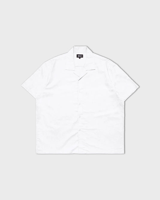 Noforty Kemeja Bowling Oversize Hila White