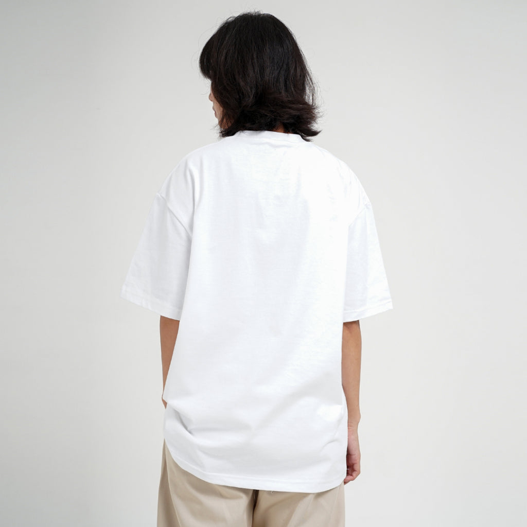 Noforty Oversize Tshirt White Doubt