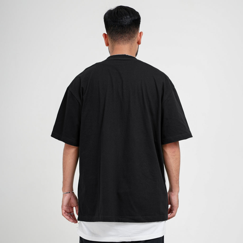 Noforty Oversize Tshirt Black Beams