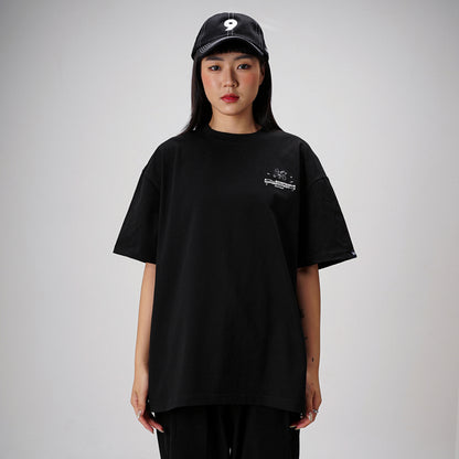 Noforty Oversize Tshirt Black Arial