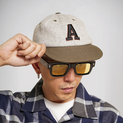 Noforty Cap Alphabet A Light Grey