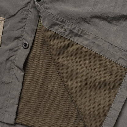 Noforty Project Oversize Short Shirt Ginza Olive