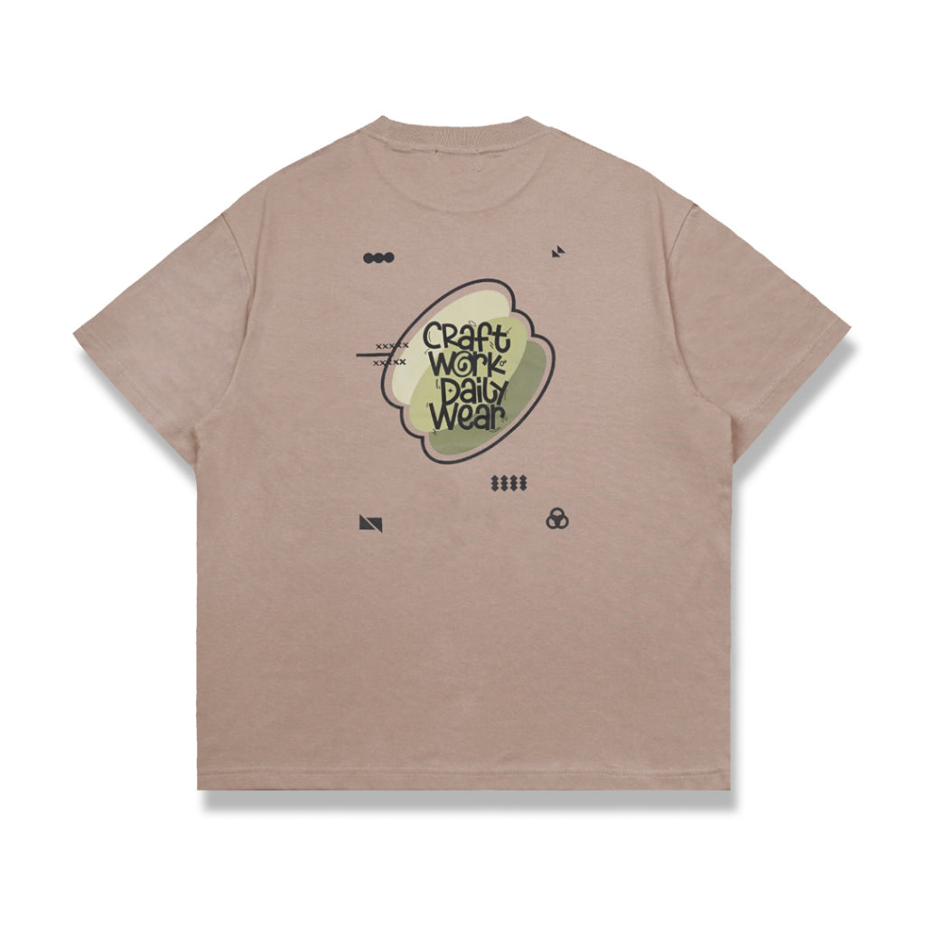 Noforty Oversize Tshirt Brown Trivale