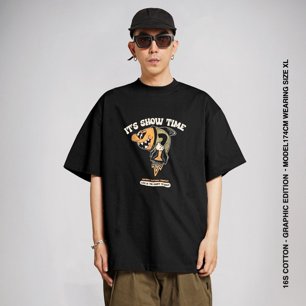 Noforty Oversize Tshirt Missile Black