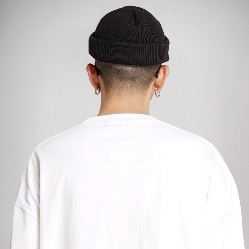 Noforty Amore Oversize Long Sleeve 16s Cotton ( White )