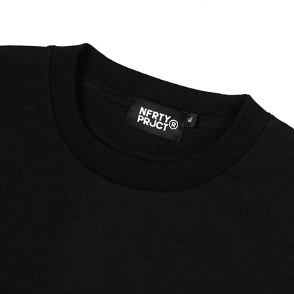 Noforty Oversize Tshirt News Black