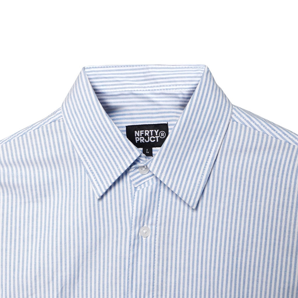 Noforty Project Oversize Stripe Long Shirt Reedem