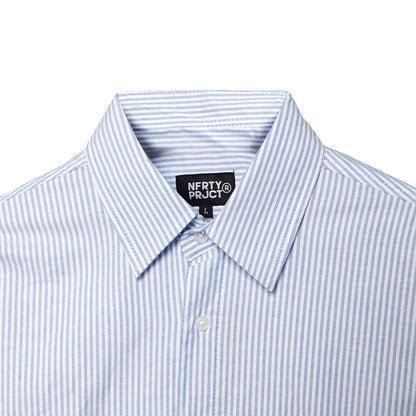 Noforty Project Oversize Stripe Long Shirt Reedem