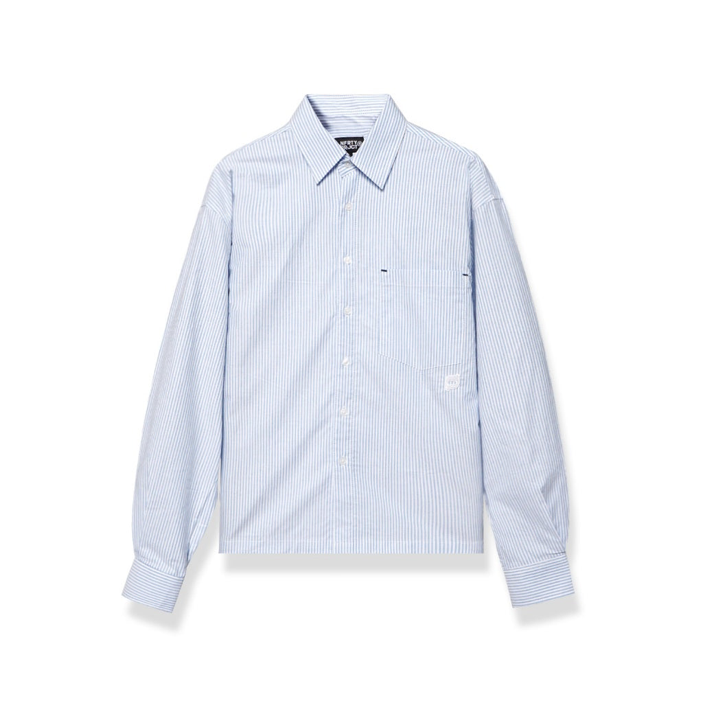 Noforty Project Oversize Stripe Long Shirt Reedem